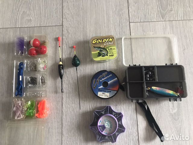Набор рыболовных снастей купить в Лобне | Хобби и отдых | Авито