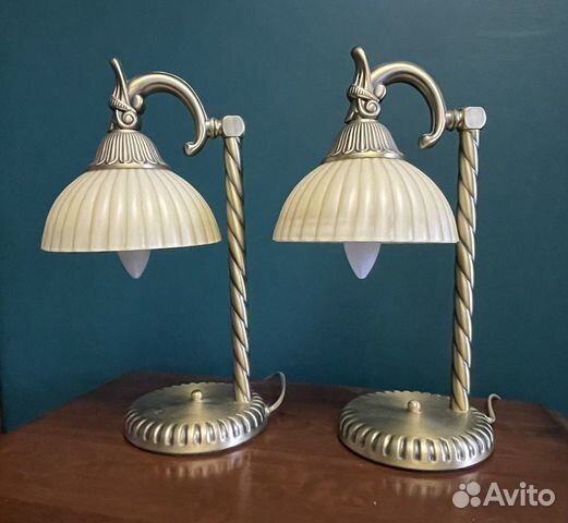 Лампа настольная Афродита бронза 2шт