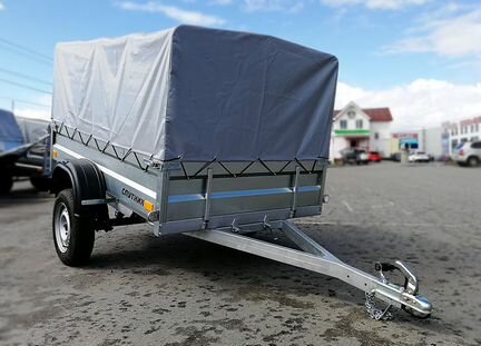 Прицеп Спутник 2.20х1.3м борт 37см тент 75см