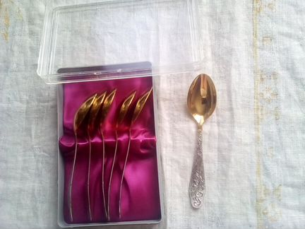 Набор ложек Чайник Ситечко для чая СССР