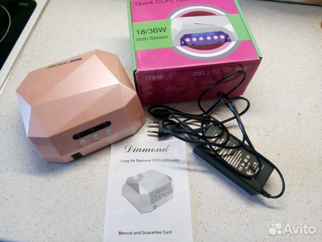 Уф лампа для сушки ногтей