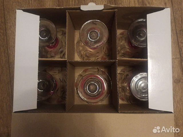 Набор бокалов под мартини