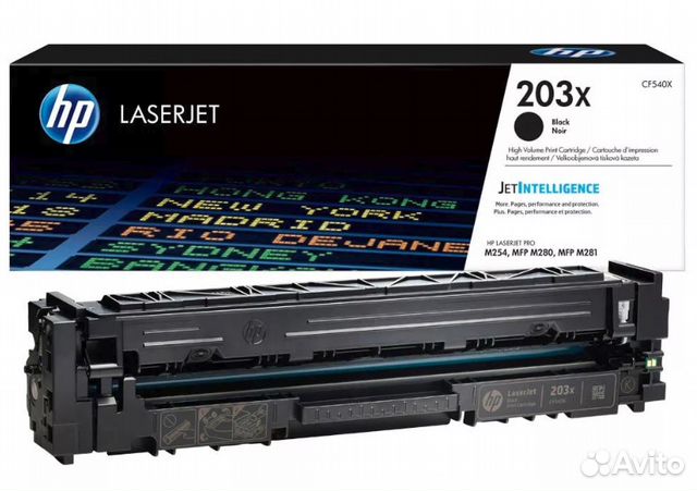 CF540X HP 203X Тонер Hewlett Packard