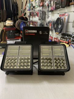 LED фара 144 ват. Дополнительный свет. Фсо вспышки