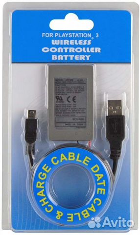 Аккумулятор dualshock 3 ps3
