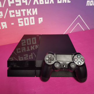 Приставка PS4 Fat 1Tb Лицензия (Глянец)
