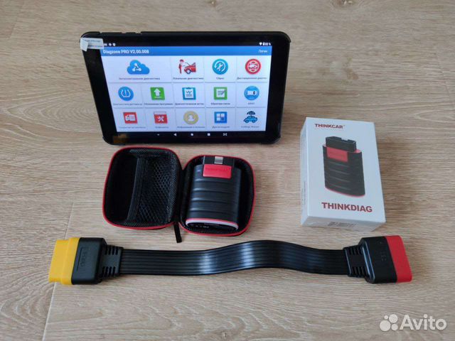 Launch x431pro VII полный софт+ грузовики+ электро