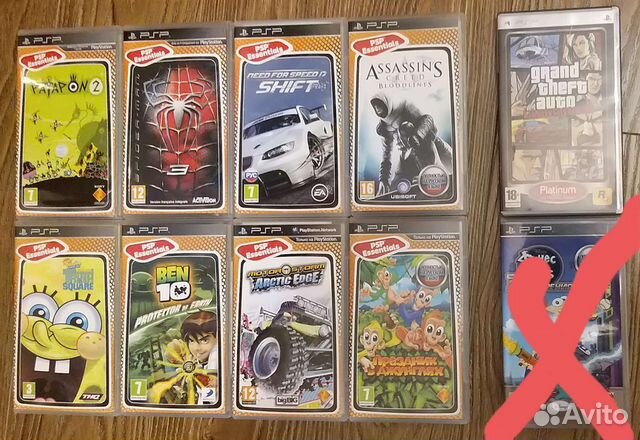 Диски для Sony PSP