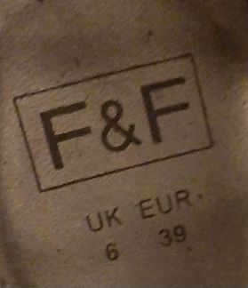 Босаножки женские Florence&Fred (F&F) натуральная