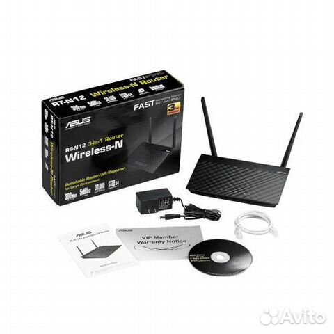 Wifi роутер asus RT-N12