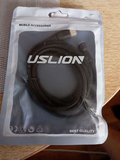 Магнитный кабель uslion 60 Вт, кабель USB C/Type C