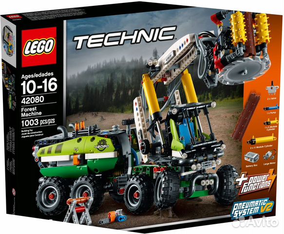 lego technic 42080 forest harvester