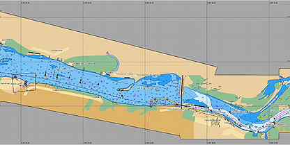 Карта глубин волги чебоксары