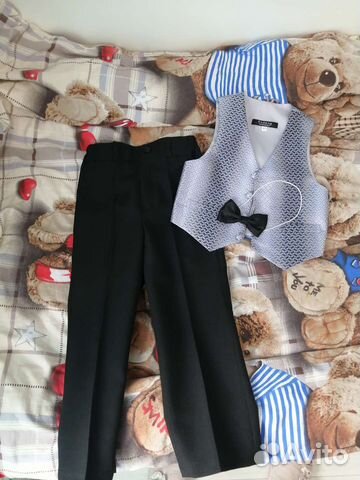 Костюм жилетка и брюки