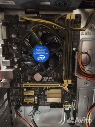 Сборка i3-4160/16gb/240gb