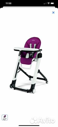 Стул для кормления peg perego siesta новый