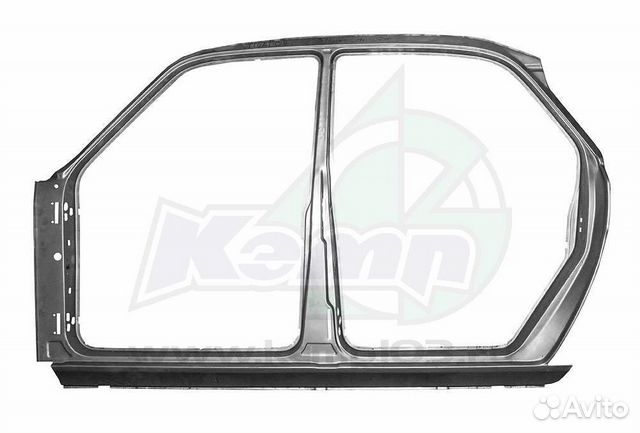 Боковина дверного проема правая в сборе газ-3110