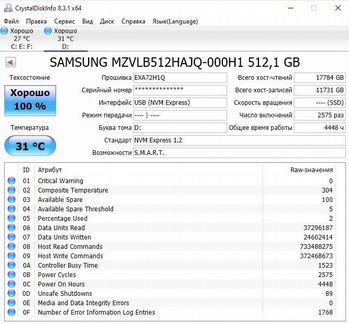 Внешний быстрый SSD M.2 nvme samsung 512gb