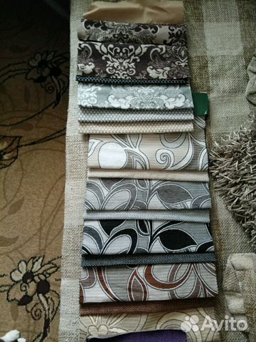 Куски мебельной ткани