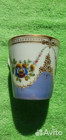 Чашка кофейная 1830-1840гг фабрика Корниловых