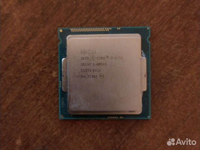 Intel(r) Core(TM) i3-4130 CPU @ 3.40GHZ 3.40 GHZ. Процессор сокет 1150 купить