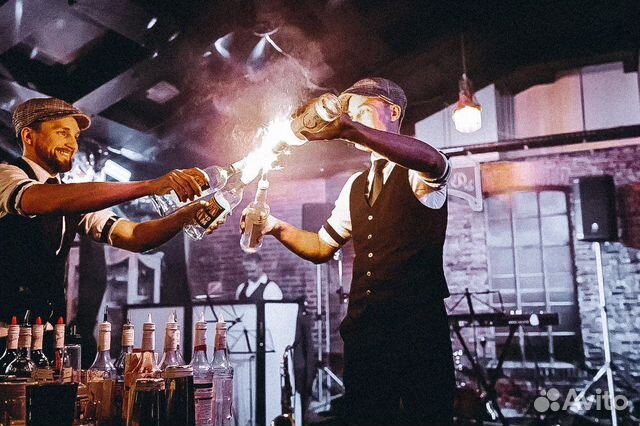 Выездной коктейль бар, Бармен шоу, Бар на welcome