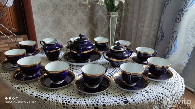 Чайный сервиз лфз cobalt