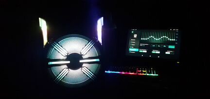 Большая портативная колонка Lumix 80ват Эквалайзер