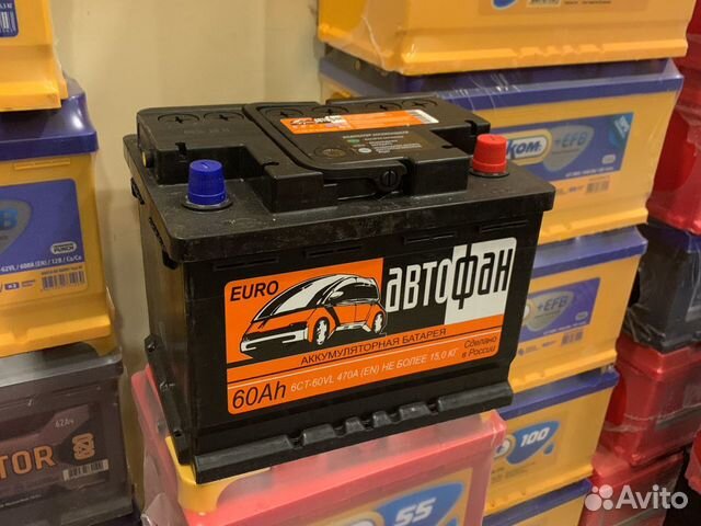 Аккумулятор 60ач