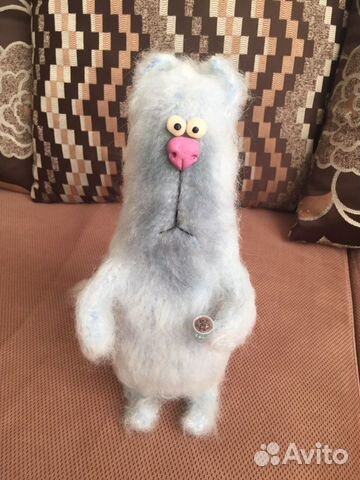 Кот ручная работа