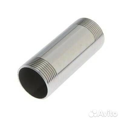 Бочонок 1 1/4', L100 мм, нержавеющая сталь, 2шт