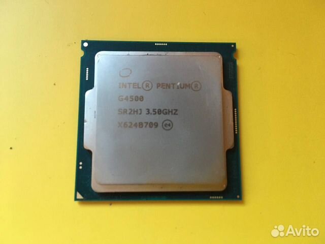 Процессор Intel Pentium G4500