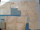 Конверты с письмами почта вмф 1957-60гг