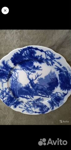 Тарелка панно Дулево СССР советская ретро