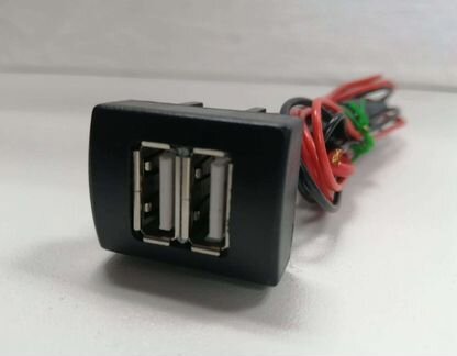 USB зарядное устройство Kalina,Priora,Vaz-2114