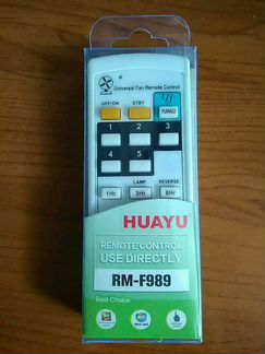 Пульт RM-F989 универсальный для вeнтuляторов