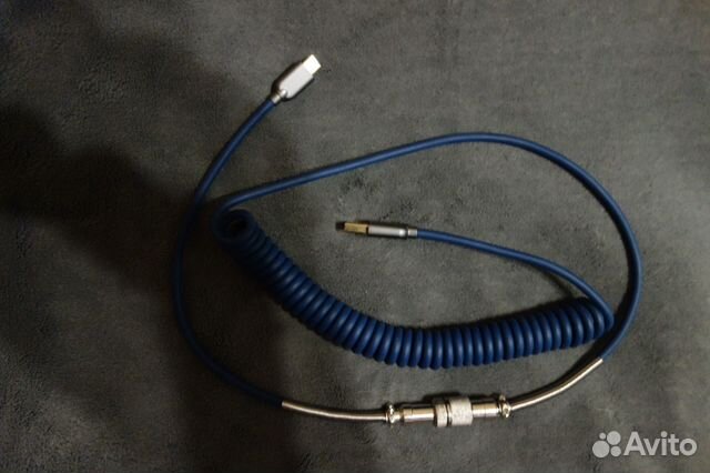 Спиральный кабель для механической клавиатуры купить в Москве ...