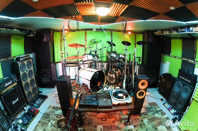 Проф студия звукозаписи и репбаза в центре Сочи