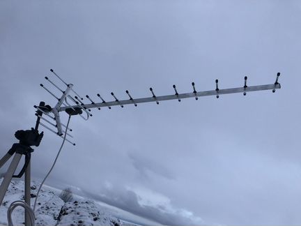 Самый мощный комплект цифрового тв антенна 80 км