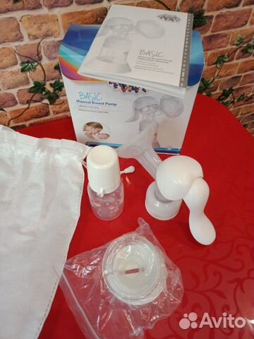 Новый Молокоотсос ручной Basic, Canpol babies