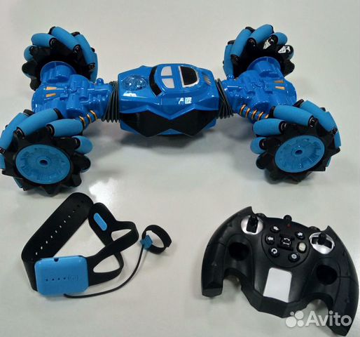 Машина-перевертыш р/у+управление жестами