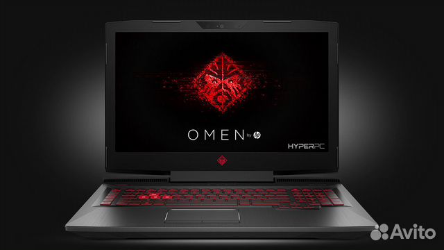 Ноутбук HP omen 17.3 I7 7700 GTX 1050TI 16GB SSD
