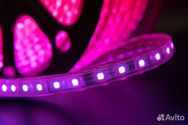 Светодиодная лента 220 Вольт с защитой от влаги