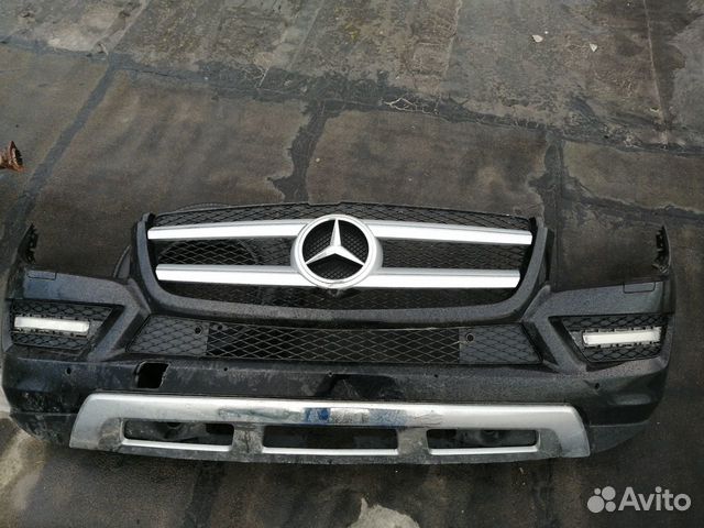 Передний бампер Mercedes X166