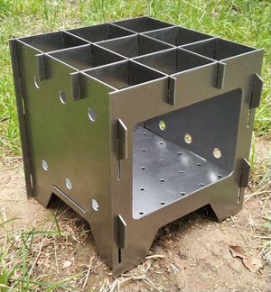 Печка щепочница