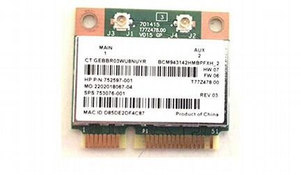 Модуль WI-FI для ноутбука Broadcom bcm943142hm