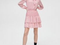 Платье розовое cropp S