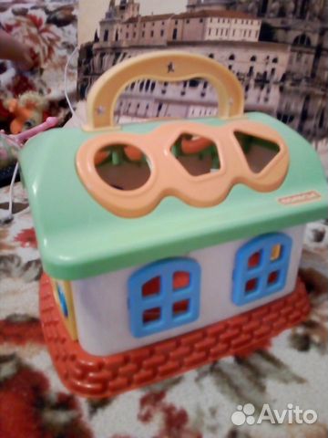 Игрушка Домик геметрические фигуры