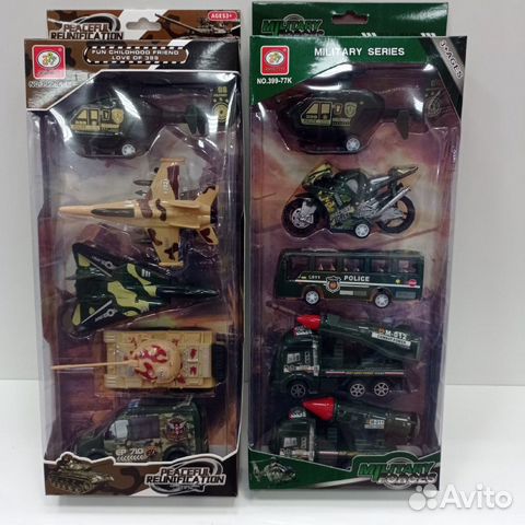 Набор военной техники 5в1