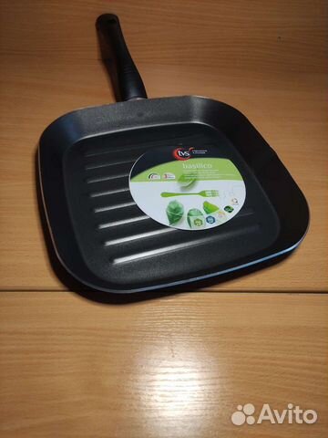 Сковорода гриль новая